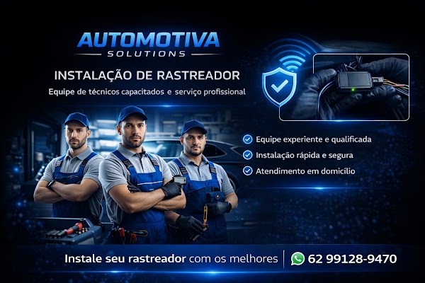 Equipe de técnicos especializados em instalação de rastreador veicular - Automotiva Solutions